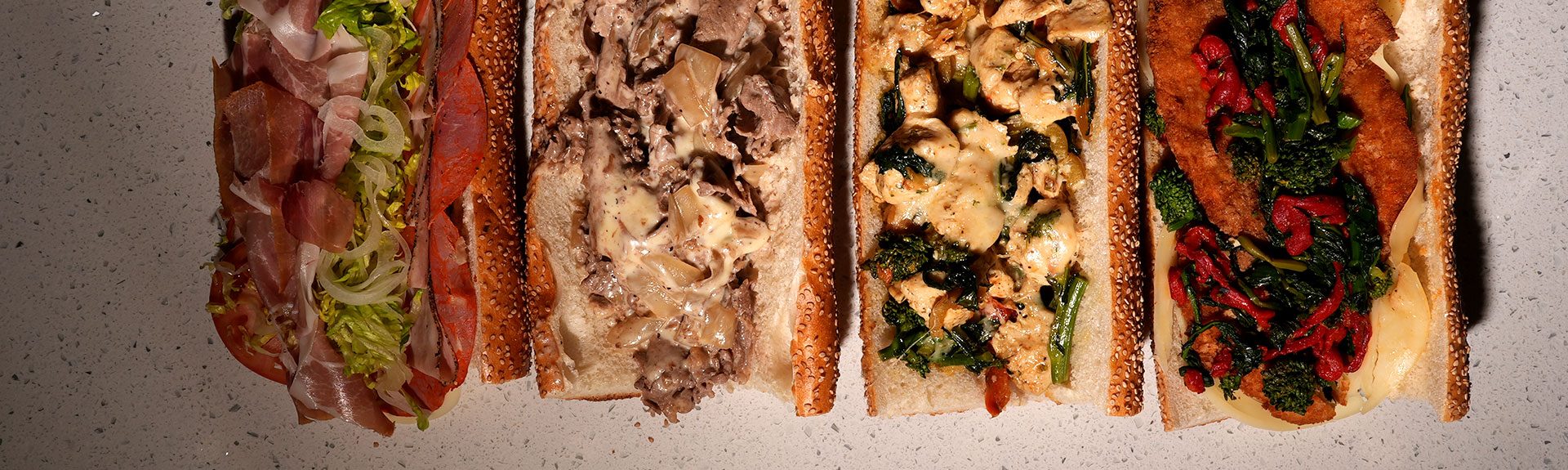 Assortment of Sandwiches