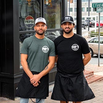 Pop's Co-Owners Nino & Mark