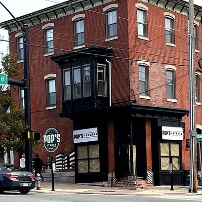 Pop's Steaks Exterior